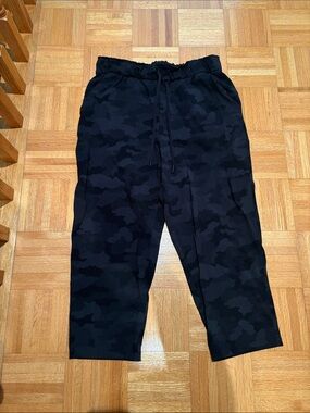 lululemon athletica Black Camo Jogger Pants